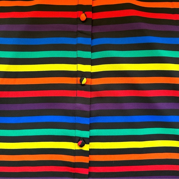 Women’s Torrid Abbey Georgette Button back blouse size 1 NWT - Picture 5 of 12